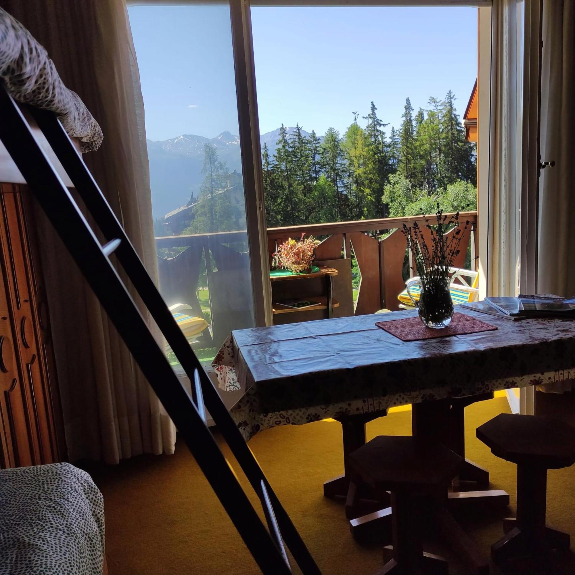 Bellevue Crans-Montana Lejlighed Eksteriør billede