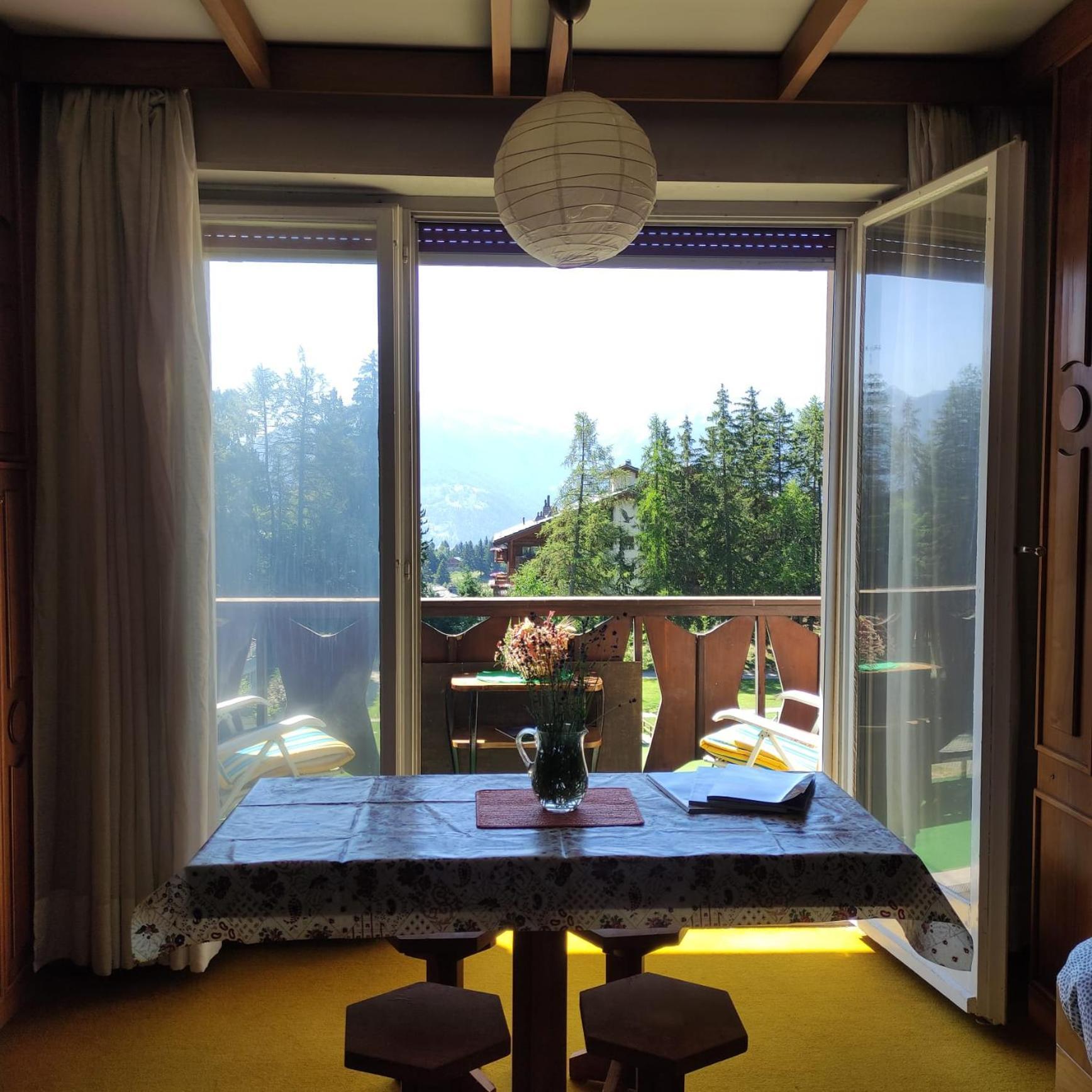Bellevue Crans-Montana Lejlighed Eksteriør billede